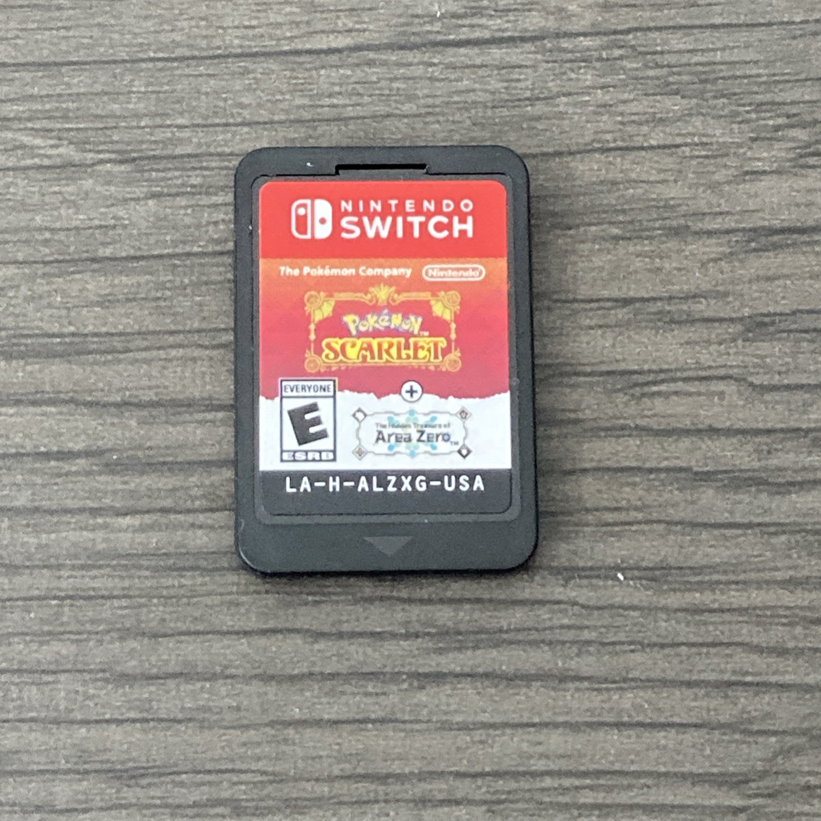 Pokémon Scarlet +The Hidden Treasure of Area Zero Nintendo Switch Cartridge Only
