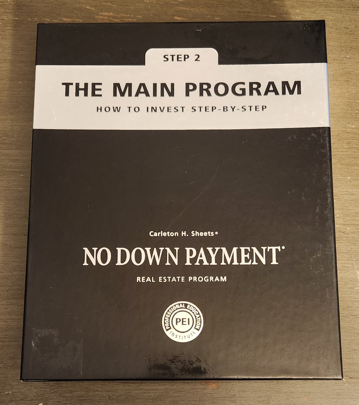 NO DOWN PAYMENT Carleton H. Sheets Step-By-Step Manual Step 2 Boxed Set