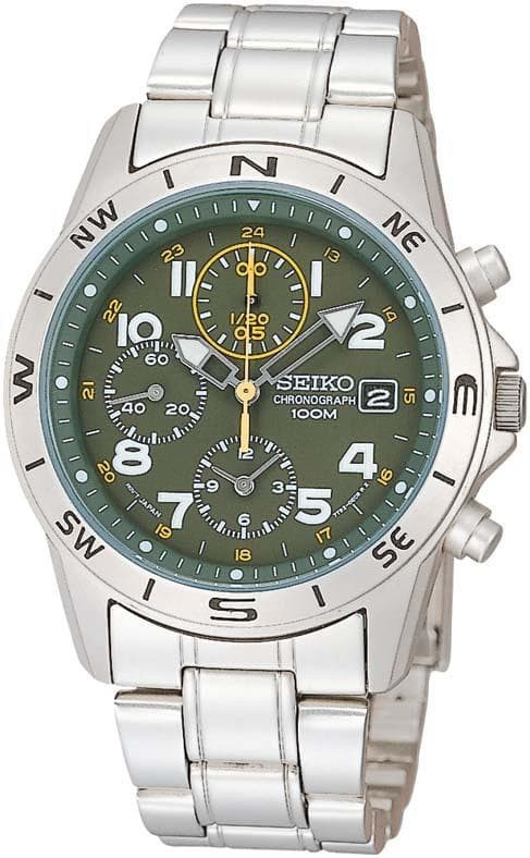 Seiko Overseas Model Quartz Chronograph SND377P1