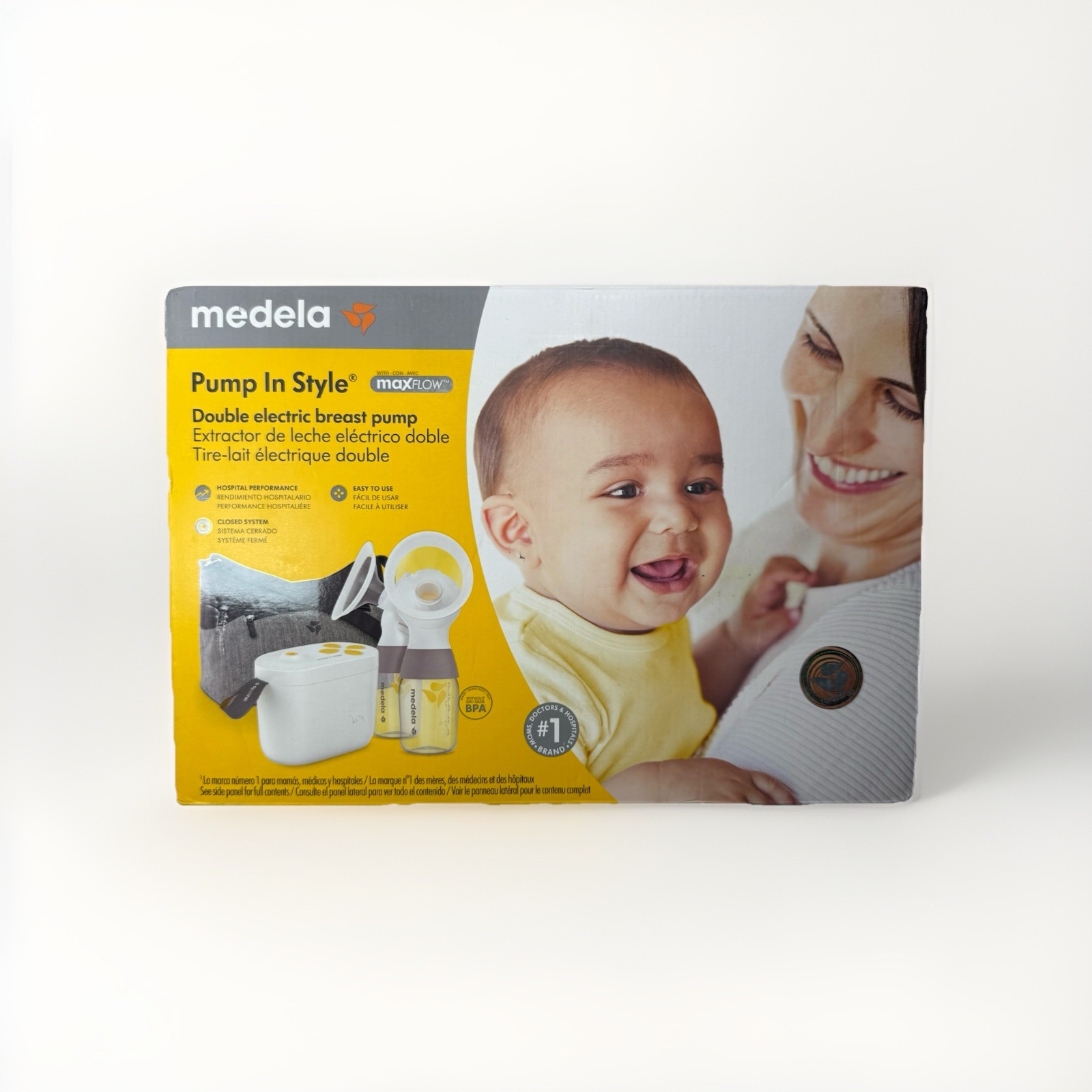 Medela 101041361 Pump In Style Double Electric MaxFlow Breast Pump New Sealed