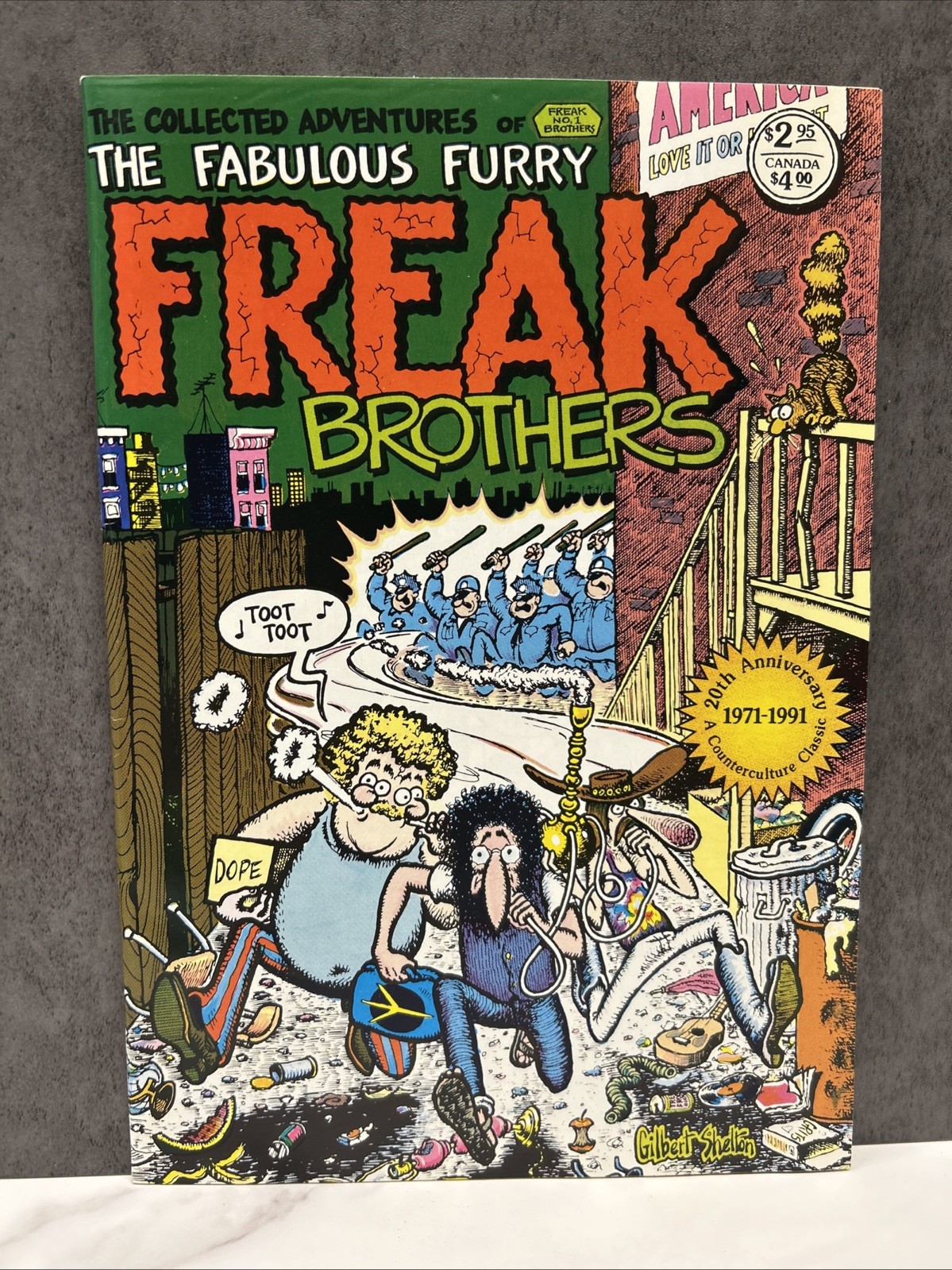 The Fabulous Furry Freak Brothers Library #1 Twentieth Anniversary Edition