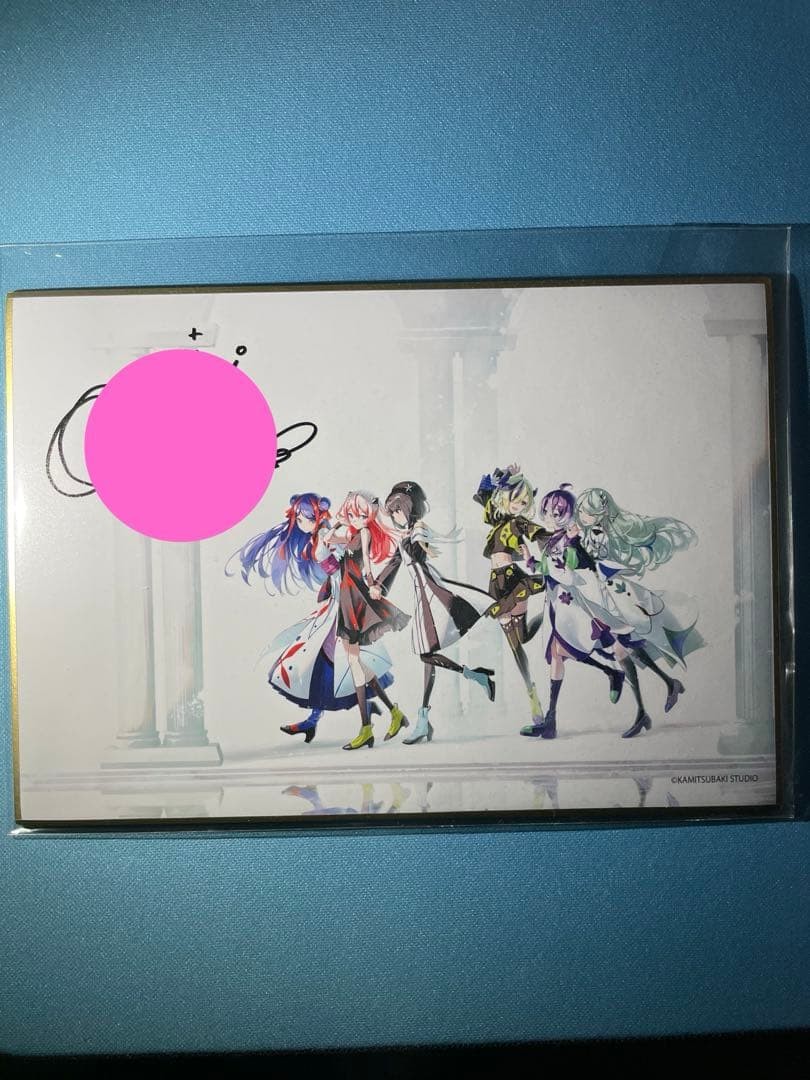Shinseiki Miriki Kamitsubaki Autographed Shikishi Support Set Ver. Used