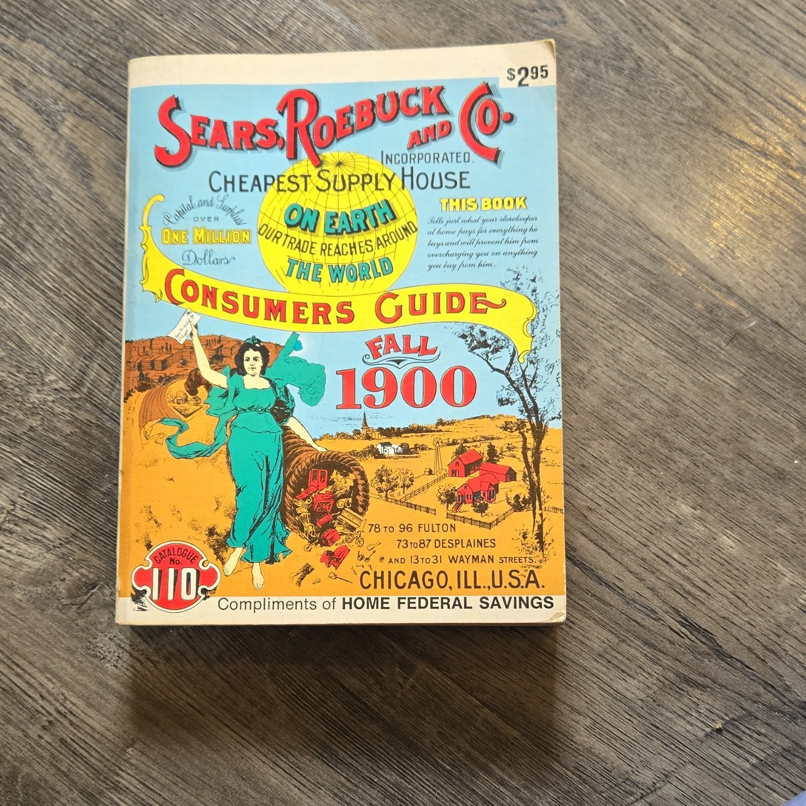 Sears Roebuck and Co. Illustrated Autumn 1900 Catalog Digest Books Inc. Booklet