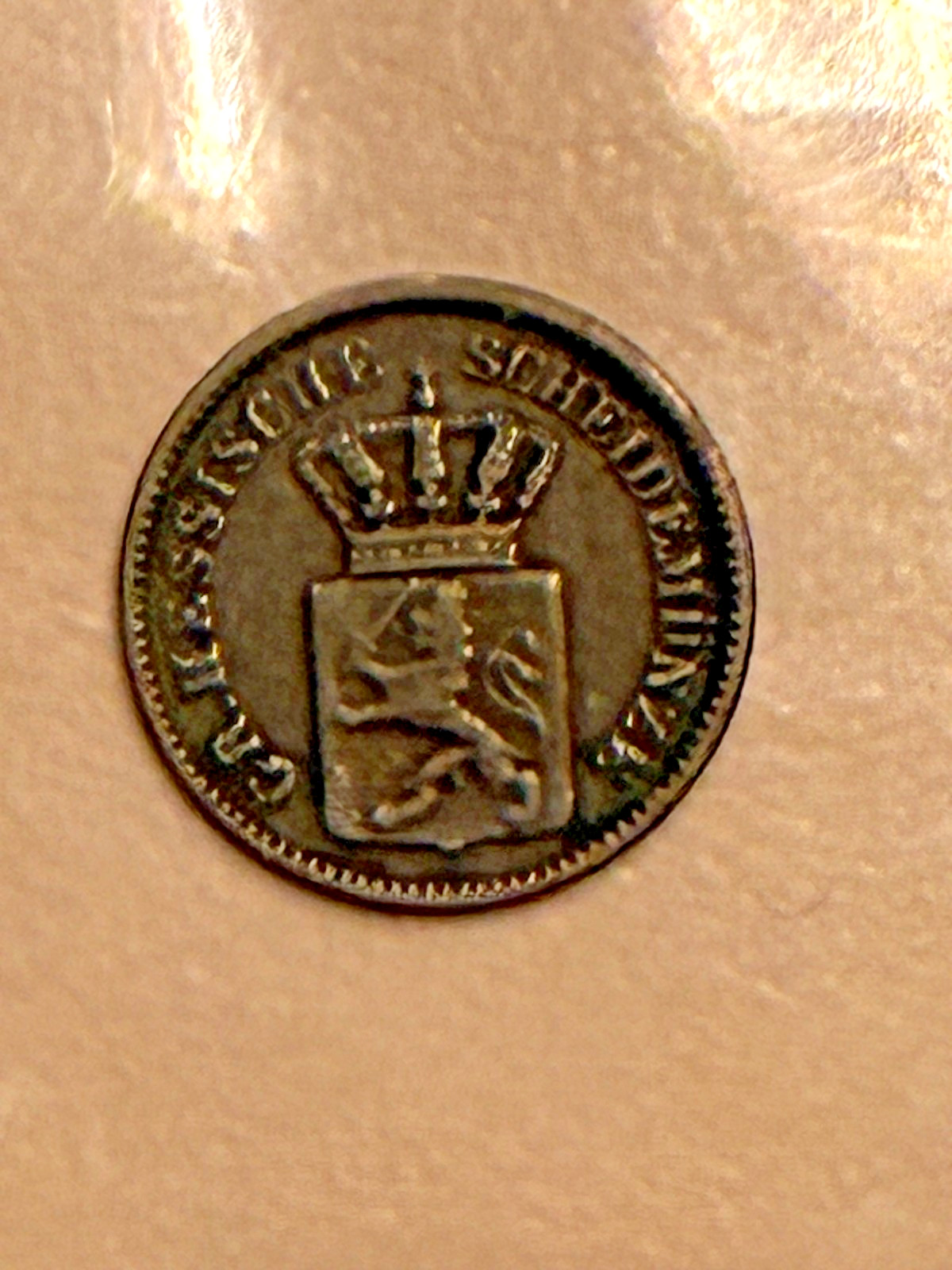 1 KREUZER 1863 - German