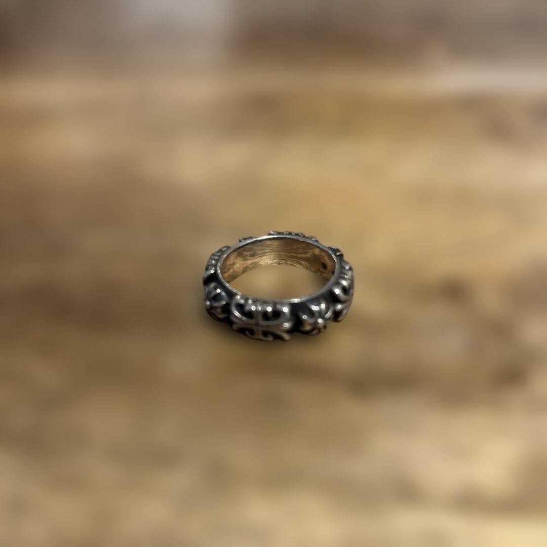 A&G Silver 925 Ring Size 19 Decorative Pattern Classic