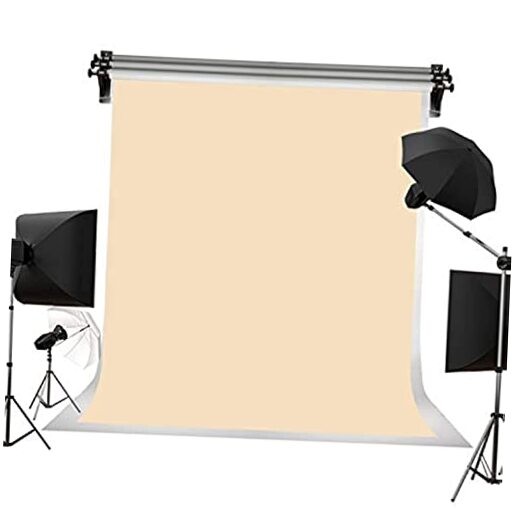  Solid Backdrop Portrait Photography Background for Photography 6ftX9ft Beige