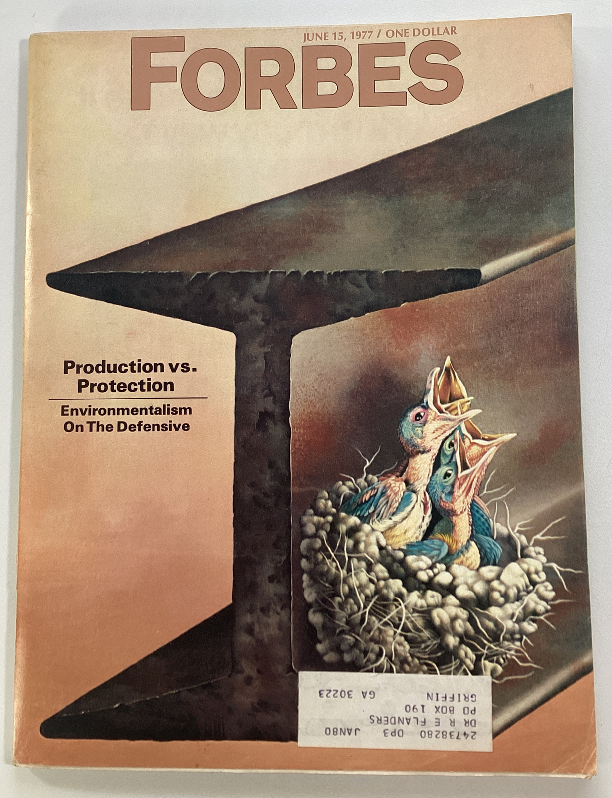 Forbes Magazine Vtg 1977 Rare Ads Environment Southern Living RVs A&P Cleveland