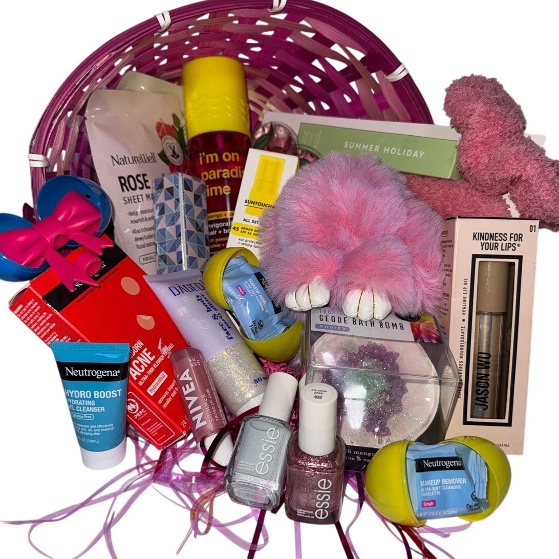 Tween Girls Easter Basket Skincare Self Care Beauty Teens Bunny Lulu