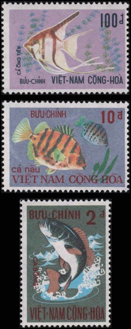 Vietnam #402-404 set MNH