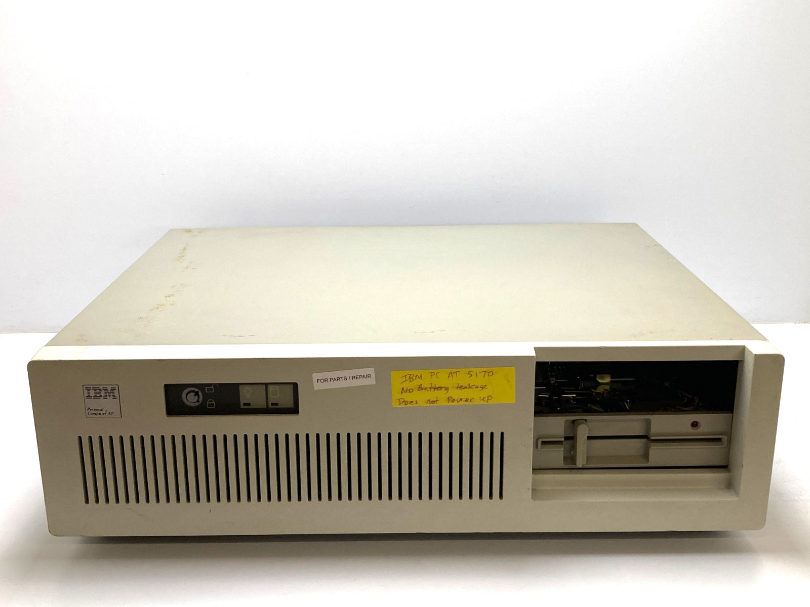 Vintage IBM PC AT 5170 - FOR PARTS OR REPAIR - LOCAL PICK UP ONLY - NO RETURNS