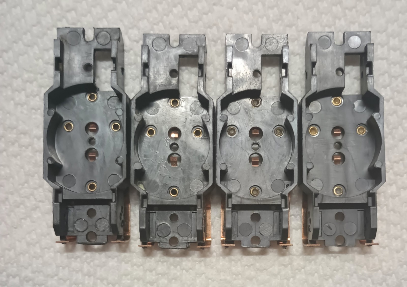 Aurora T-Jet 4 Piece Bare Chassis Lot