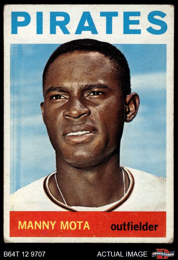 1964 Topps #246 Manny Mota Pirates 1.5 - FAIR