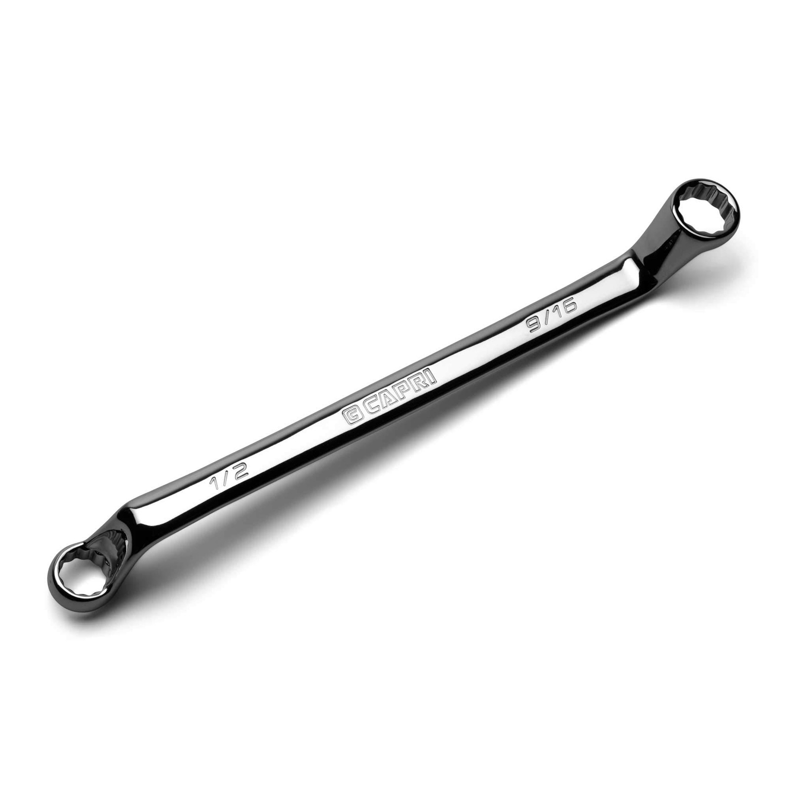 1/2 x 9/16 in. 75-Degree Deep Offset Double End Wrench