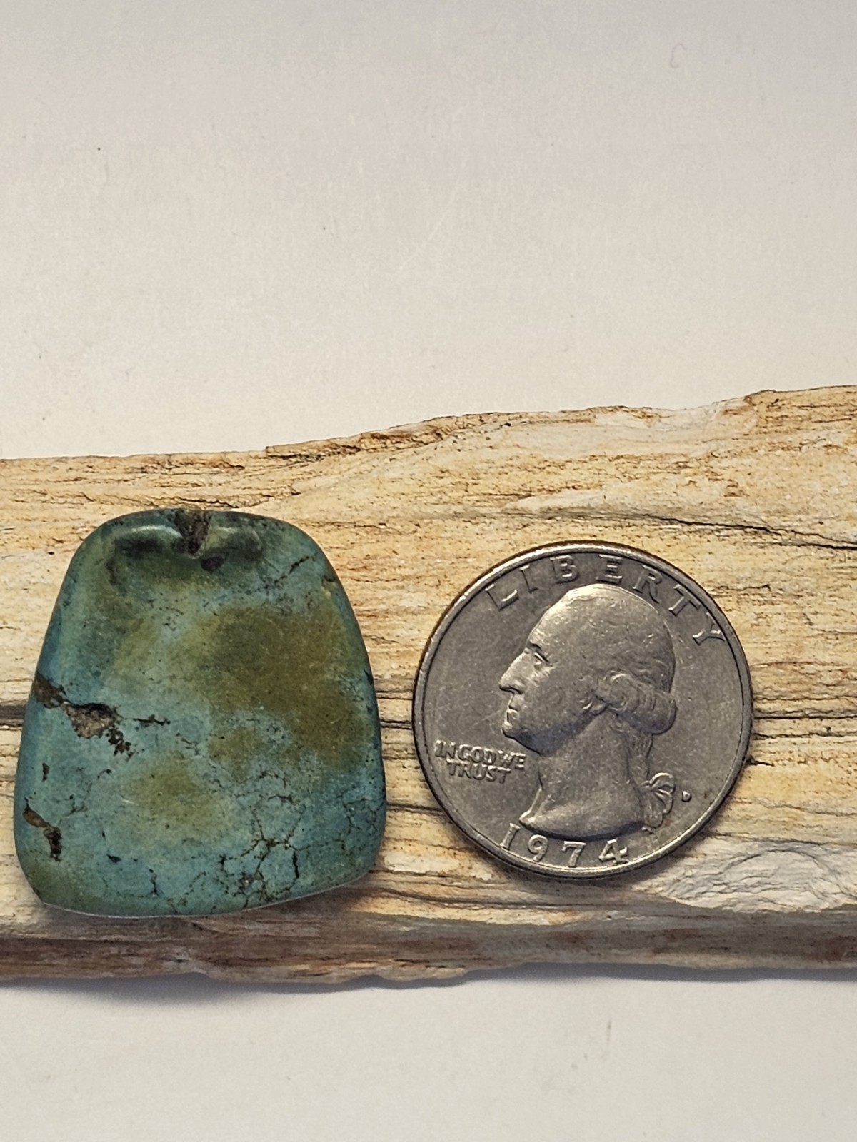 Antique Turquoise Bead