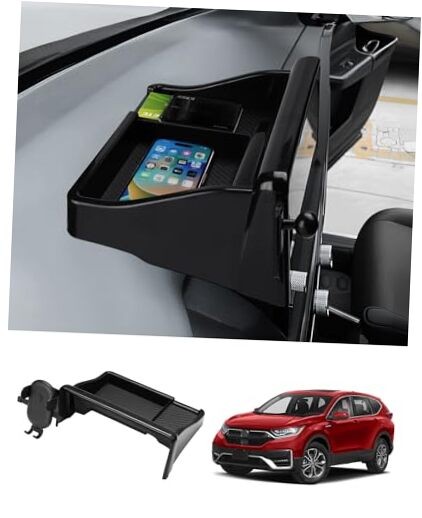  Dashboard Center Console Organizer & Phone Holder for Honda CRV 2023-2026, 