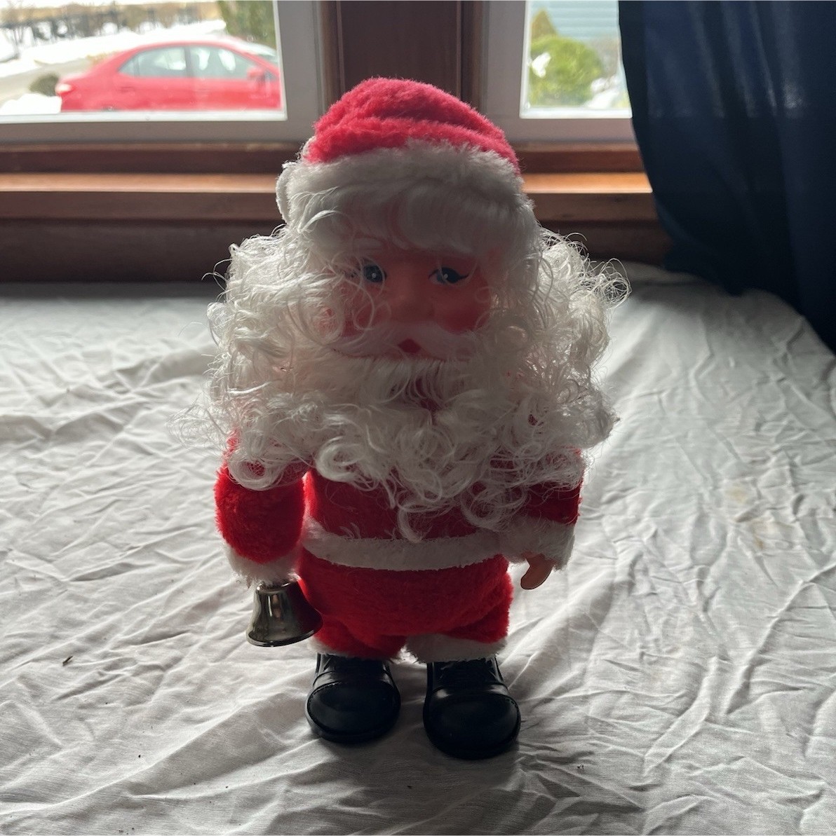 Lido Musical Battery Operated Santa Christmas Tunes Toy 1983