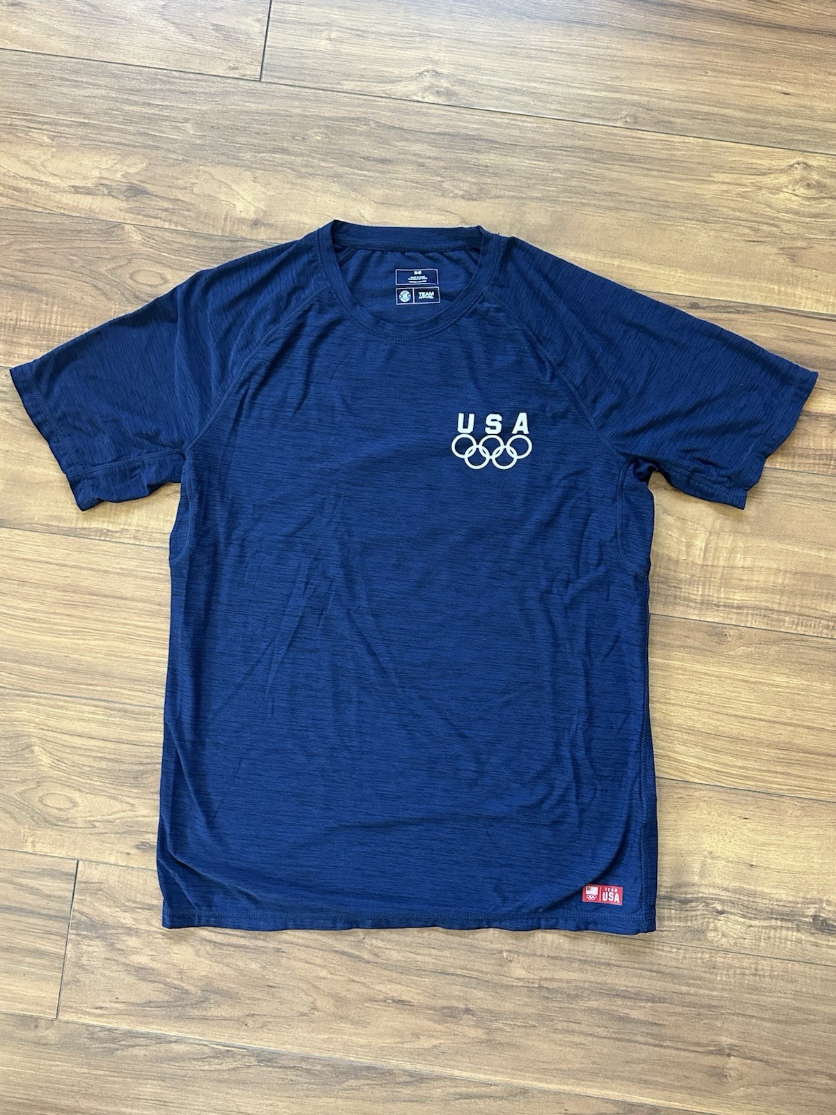 Team Apparel USA Tokyo 2020 Olympics Men's Blue T-Shirt Size M Tokyo 2020