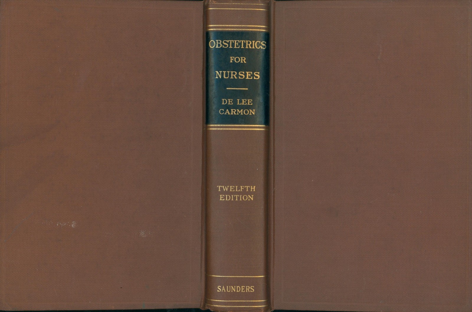 Delee's Obstetrics For Nurses Davis & Carmon 1944 Labor Delivery Baby Hospital