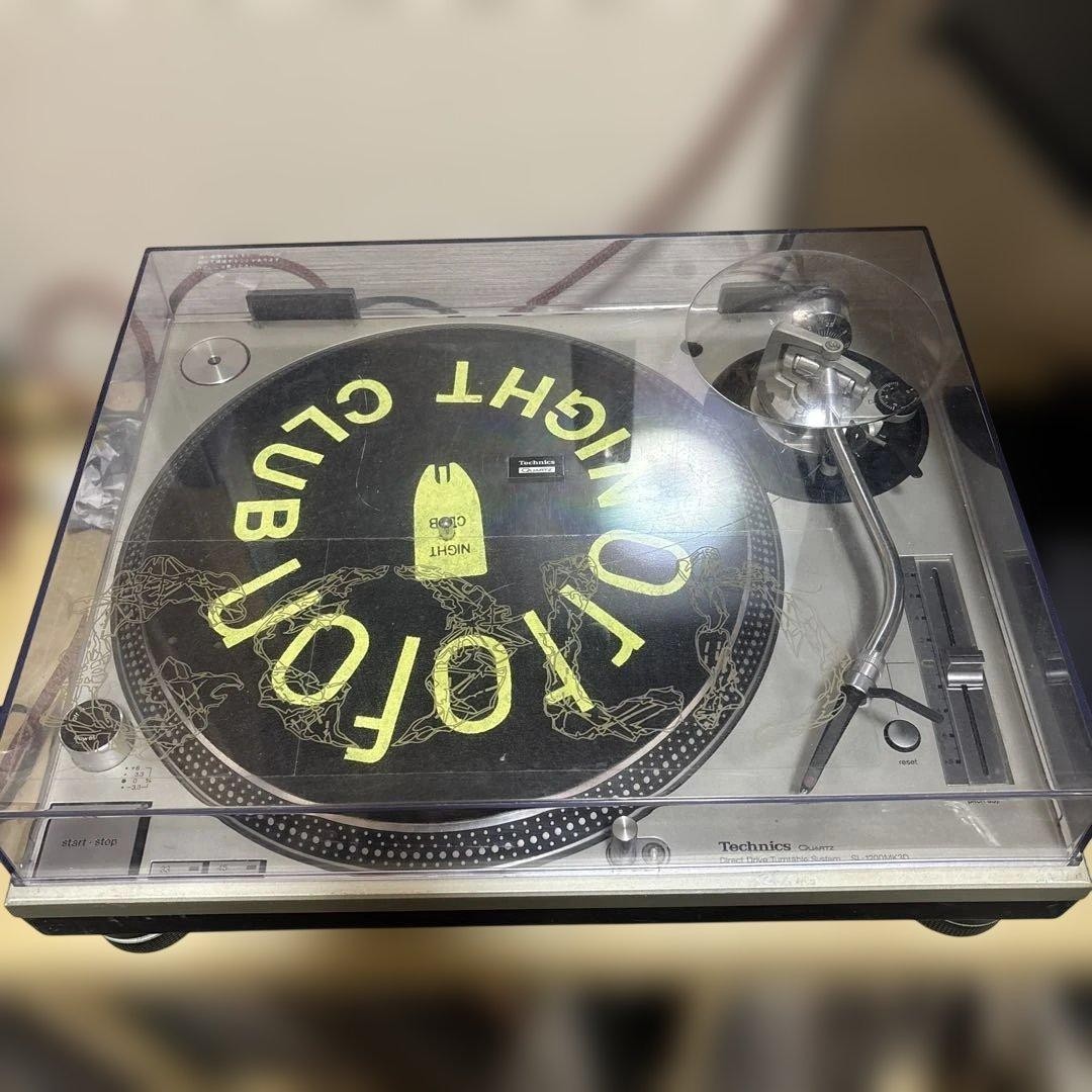 Technics SL-1200MK3D DJ Turntable Direct Drive w/ Cartridge Working Japan