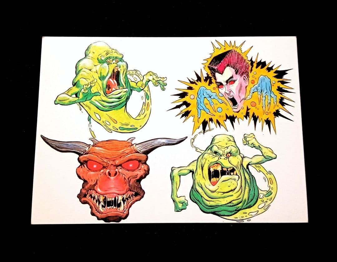 Ghostbusters movie postcard 5-digit zip code