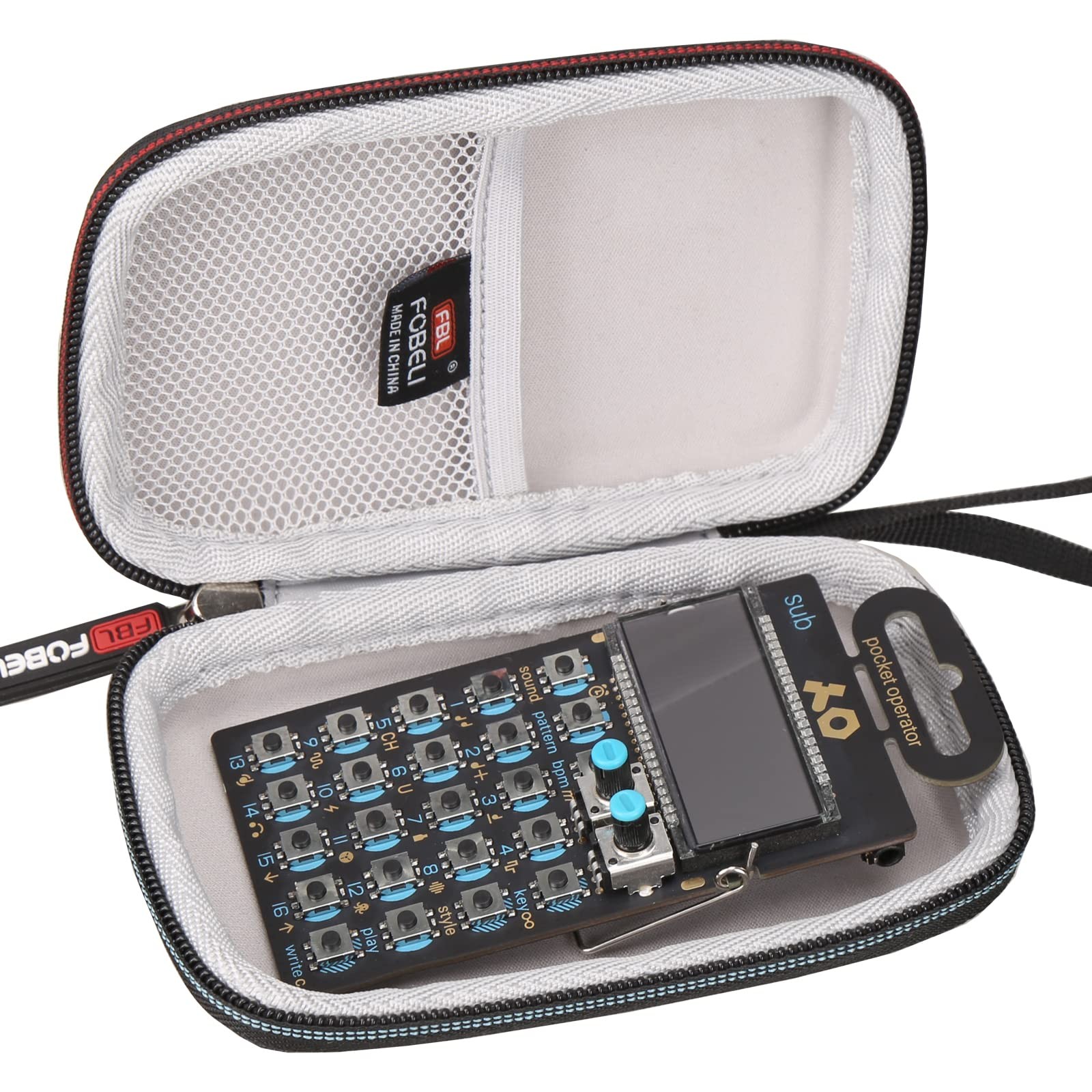 Hard Protective Case for Teenage Engineering Pocket Operators PO-12, PO-14, PO-1