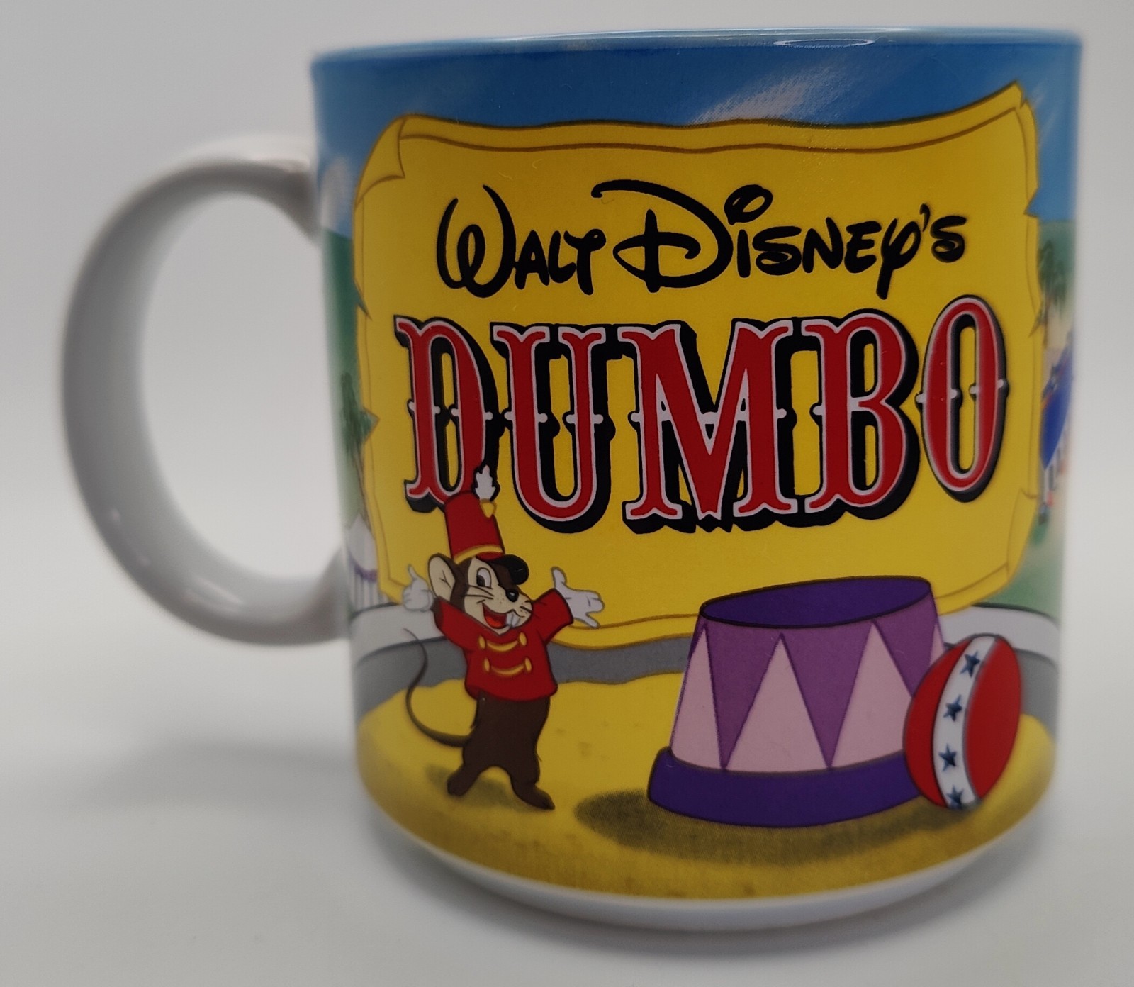 Walt Disney Classics Dumbo Mug Rare Vintage Made In Japan