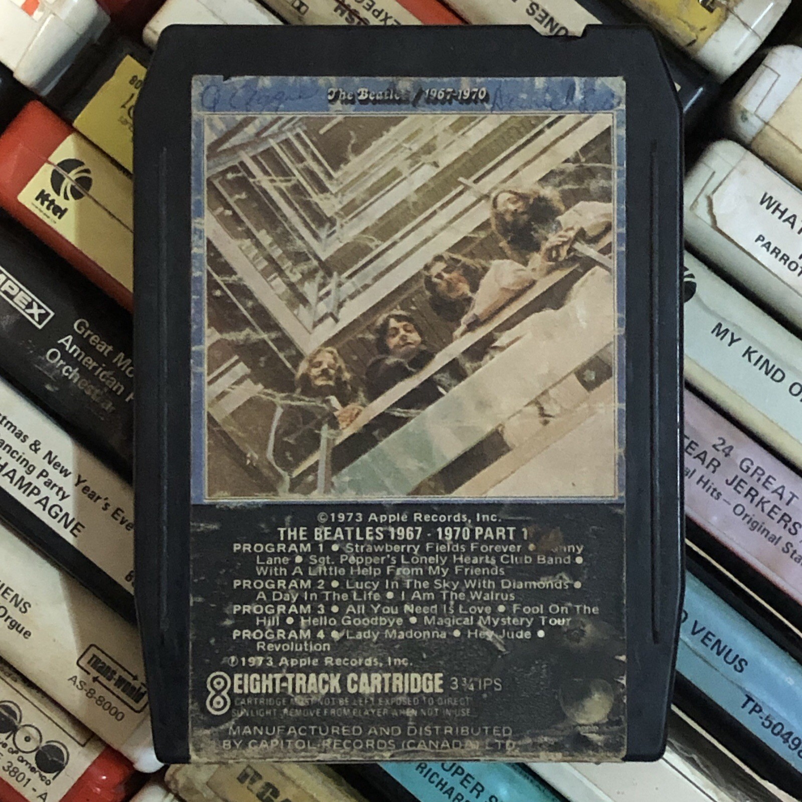 The Beatles 1967-1970 Vol.1 (1973), 8 Track Tape Canada