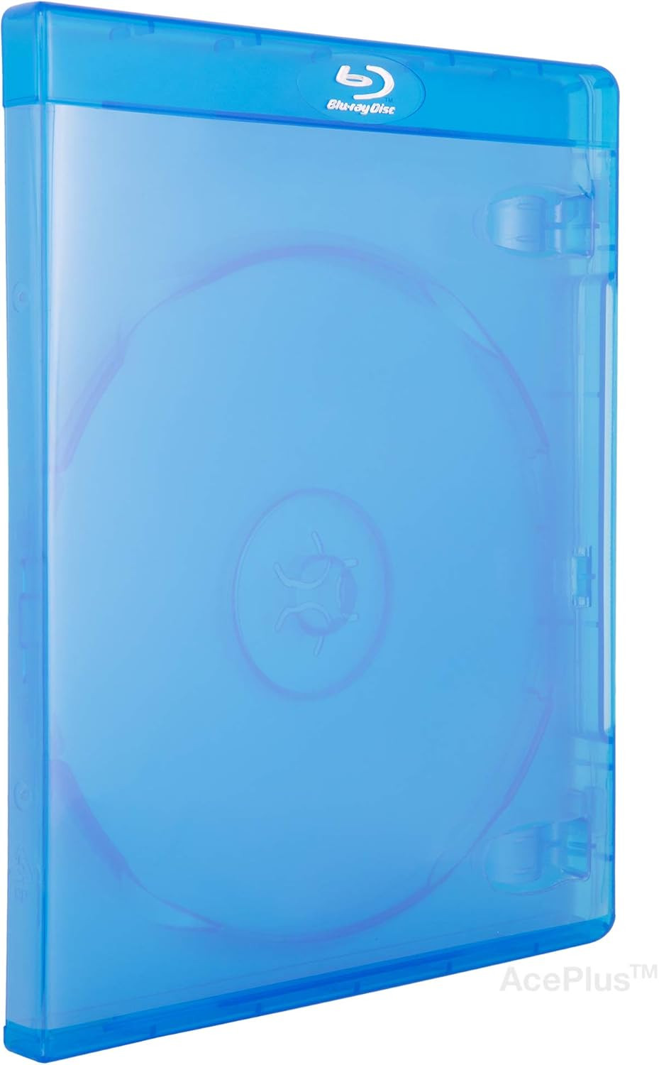 Blu-Ray Standard Single-Disc  Case with Embossed Logo in 12Mm Thickness and Wrap