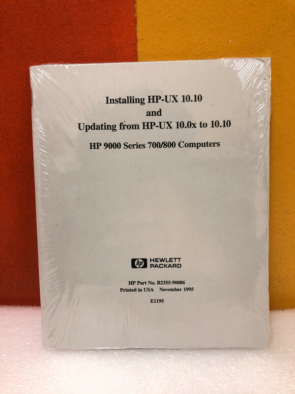 HP B2355-90086 9000 Series 700/800 Computers Installing & Updating UX Manual