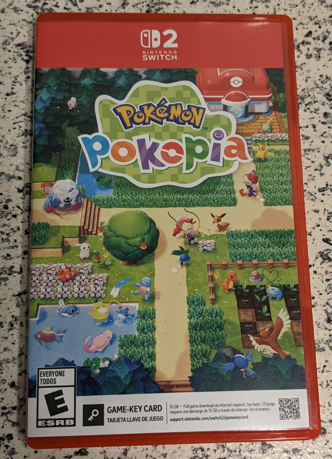 Original Box Case Replacement Nintendo Switch 2 for Pokemon Pokopia 