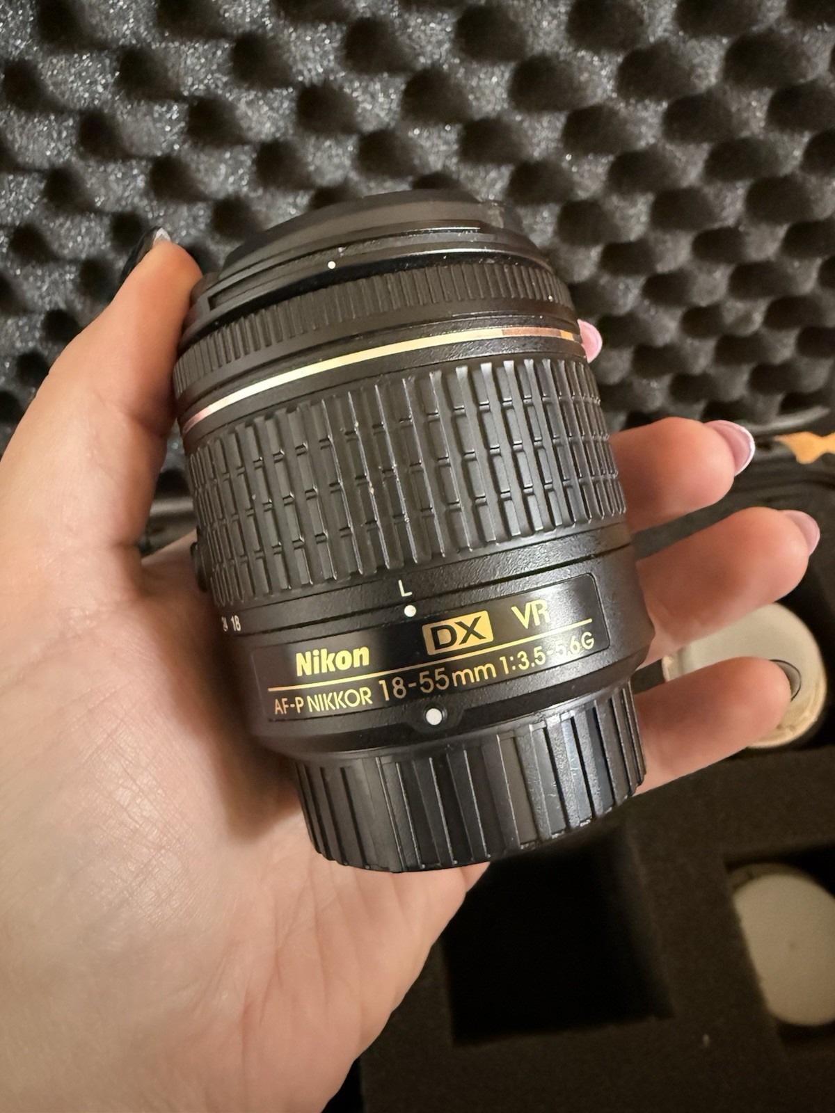 Nikon AF-P NIKKOR 18-55mm f/3.5-5.6 DX VR Autofocus Zoom Lens for Nikon F-Mount