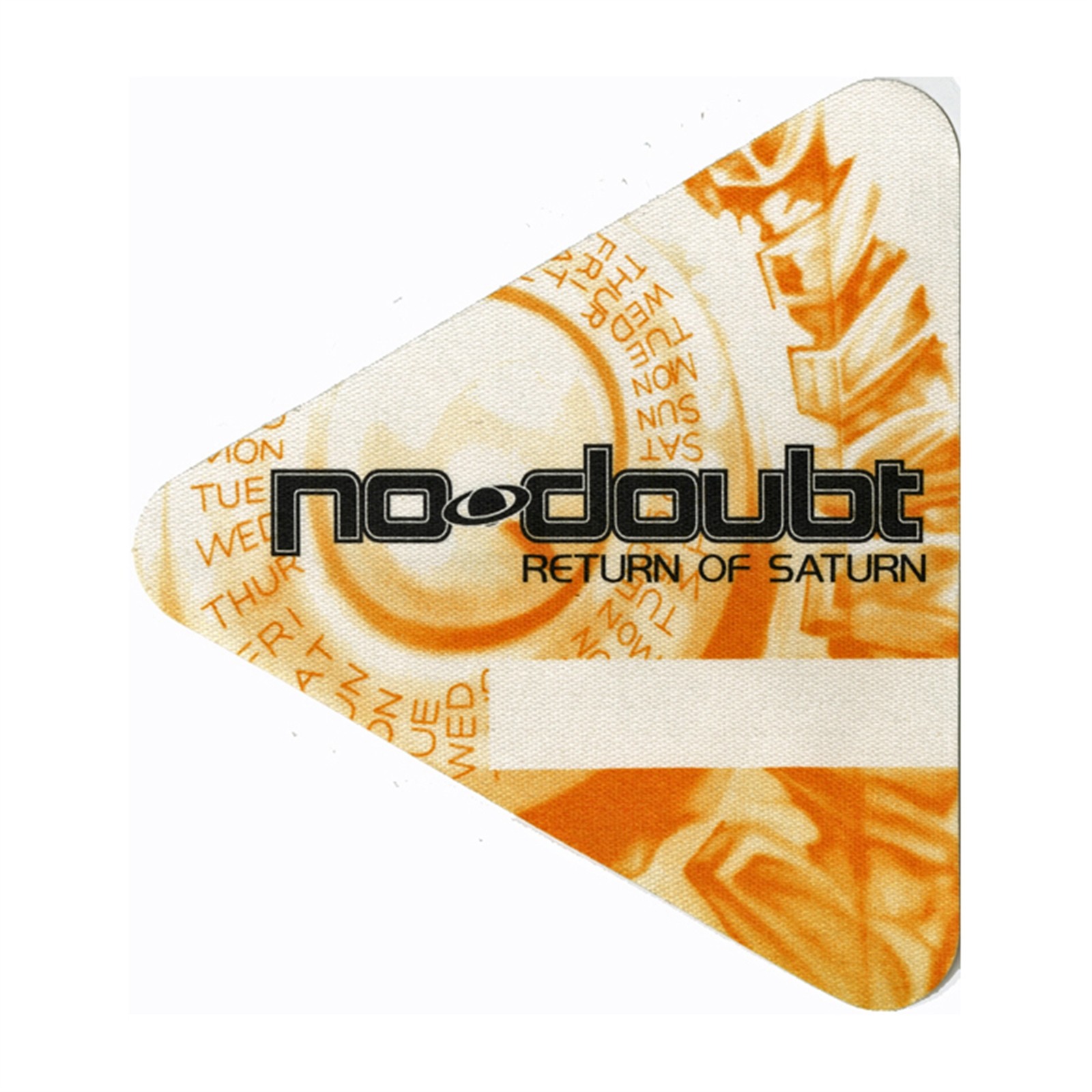 No Doubt 2000 Return of Saturn Concert Tour After Show Backstage Pass