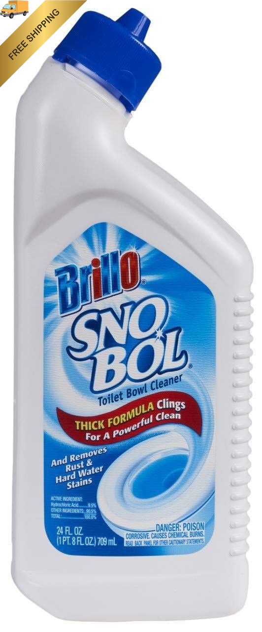 Brillo SnoBol Extra Strength Toilet Bowl Cleaner 24 Fl Oz (Pack of 1), Multi 