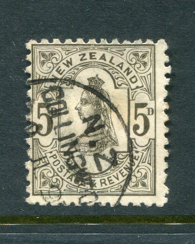 New Zealand #69 Victoria 5 P. [Used]