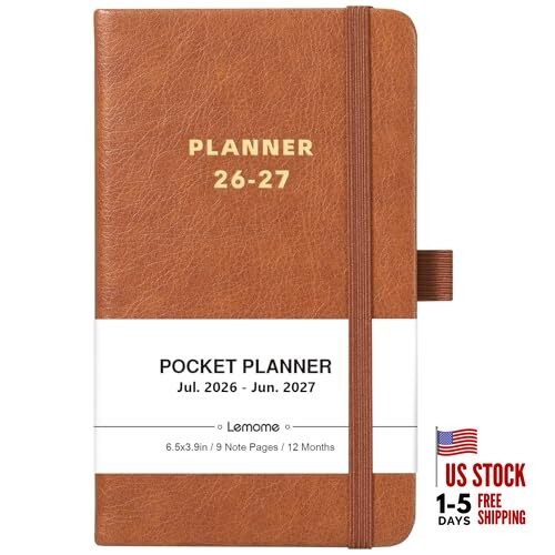 2026-2027 Pocket Calendar - 2026-2027 Pocket Planner from Jul. 2026 to Jun. 