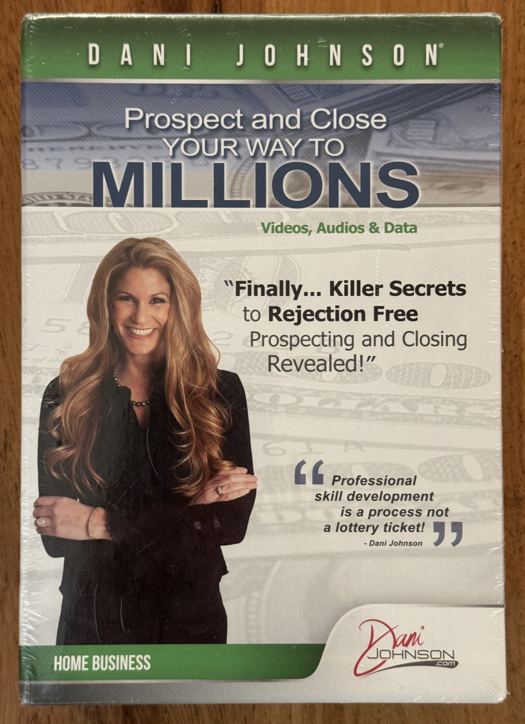 Dani Johnson Prospect & Close Your Way To Millions NEW 16 Disc Set -OUT OF PRINT