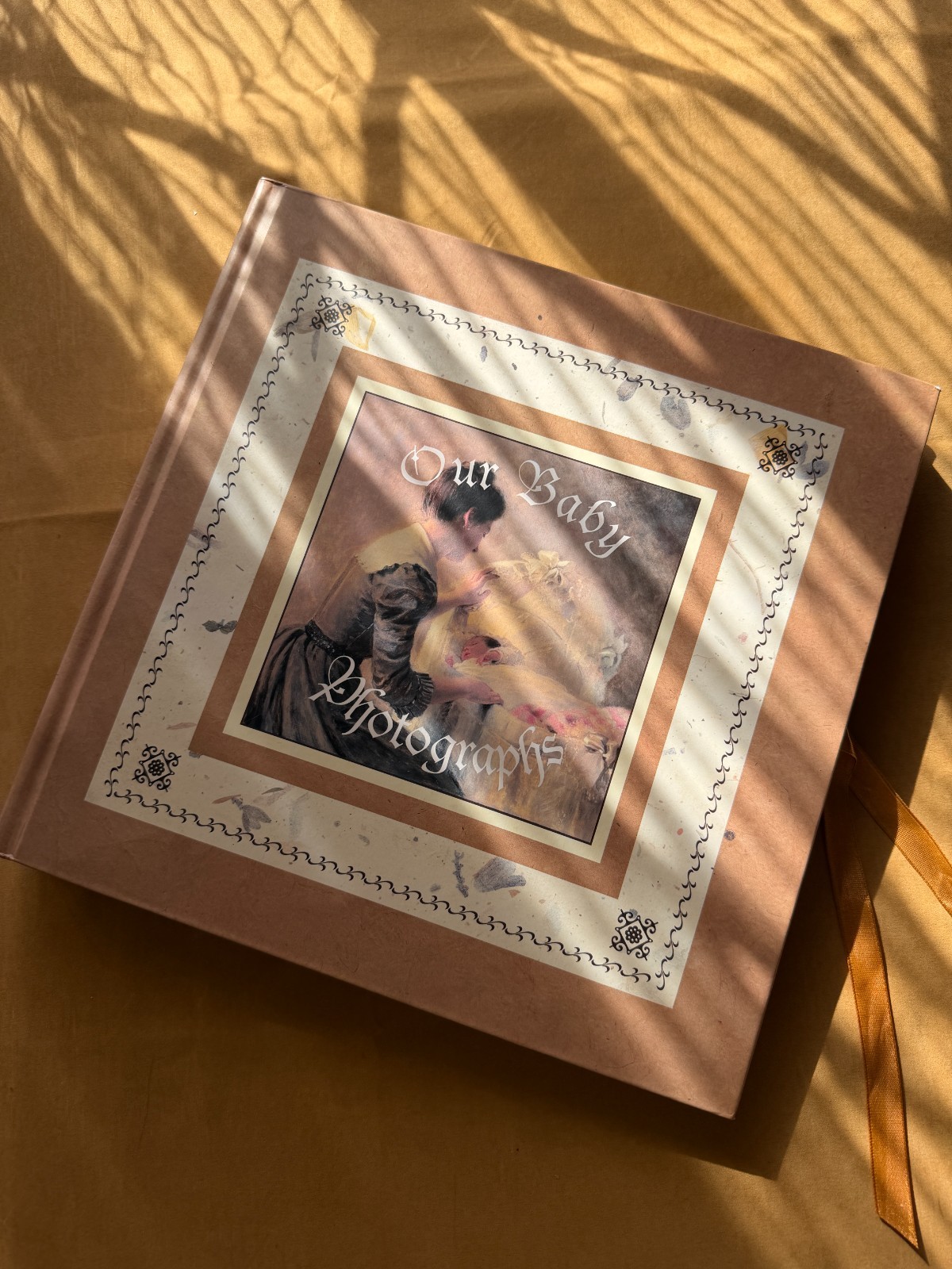 Vintage "Our Baby" Photo Album | Louis Emile Adan "Motherhood" Art