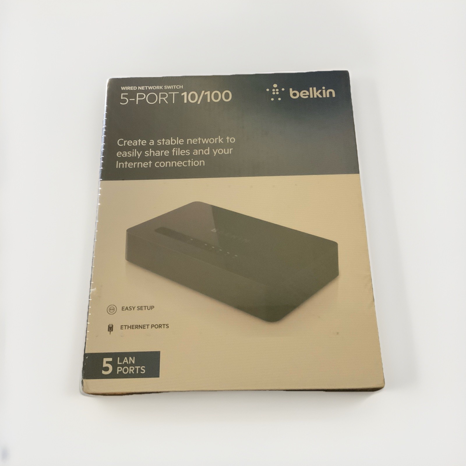 Belkin, Wired Network Switch, 5 Port 10/100