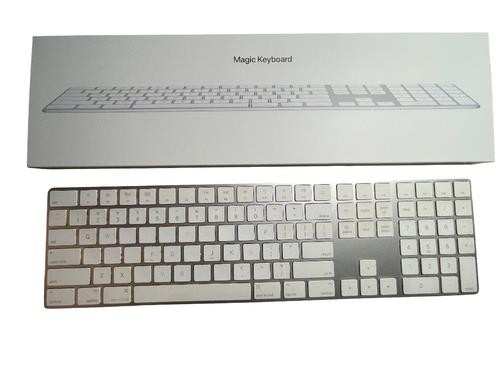 Apple A1843 Pre-Owned Magic Keyboard w/Numeric Keypad NEW BOX w/Manual+Cable 18z