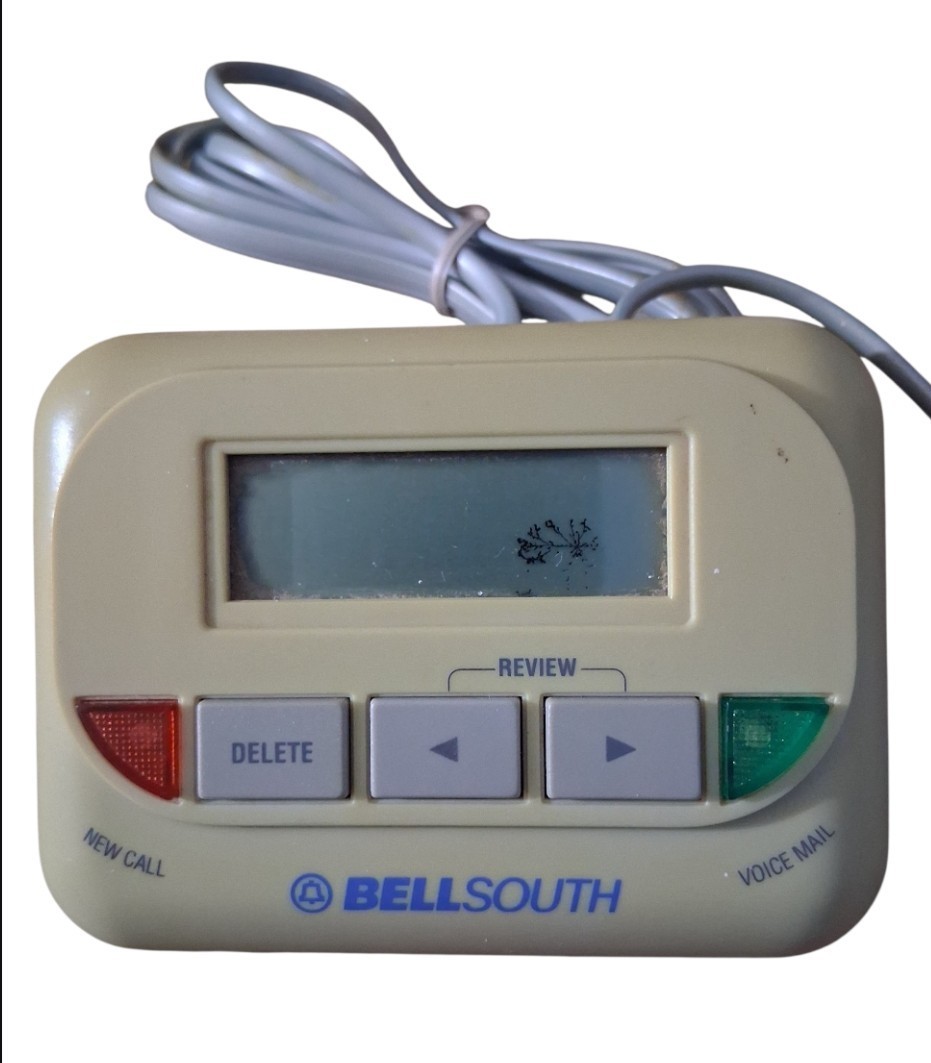 Vintage 1999 Bellsouth CI-26 Caller ID System 3 Line Display of Name & Number