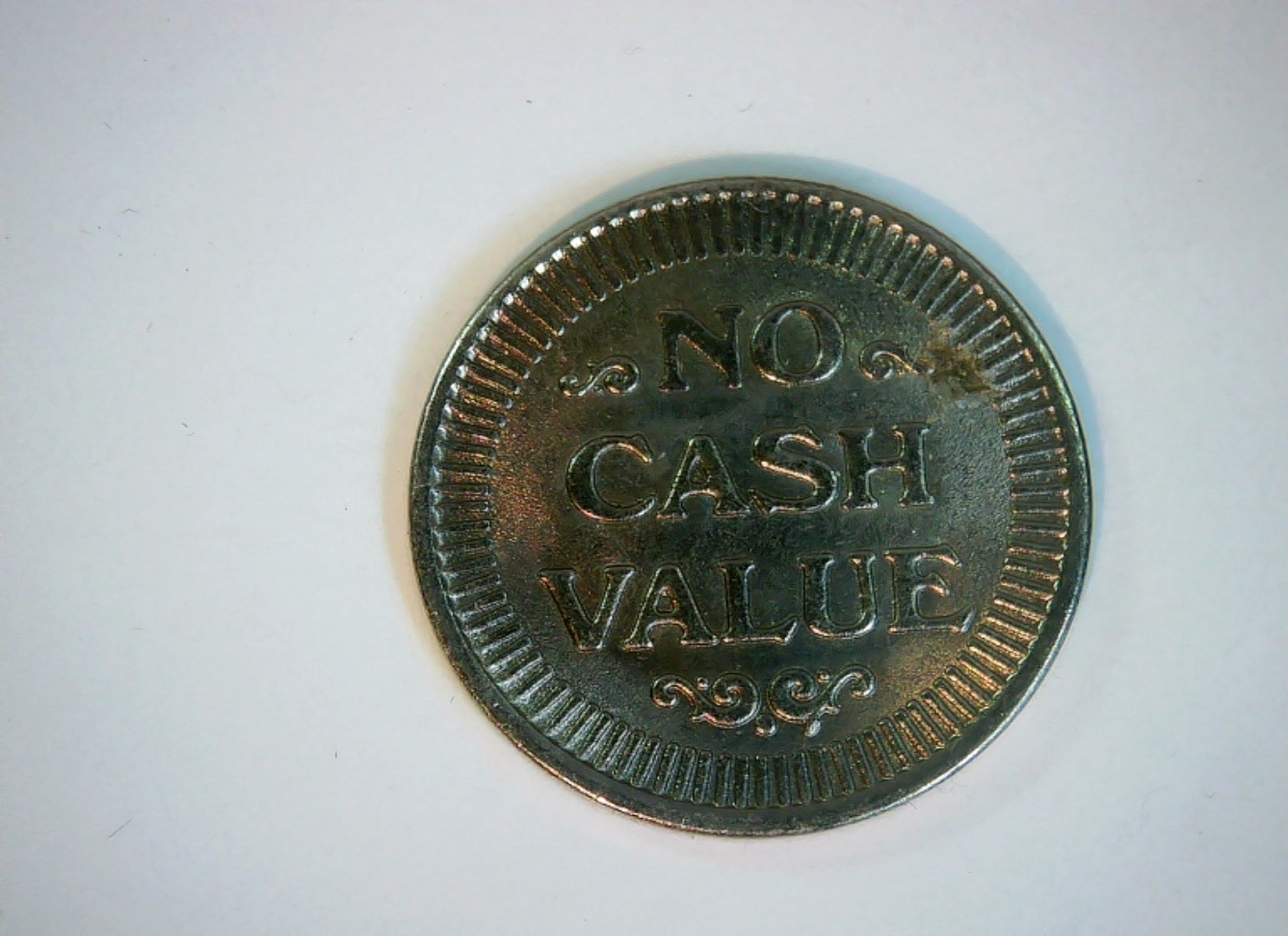 United States No Cash Value Amusement Center token (clown design) Token