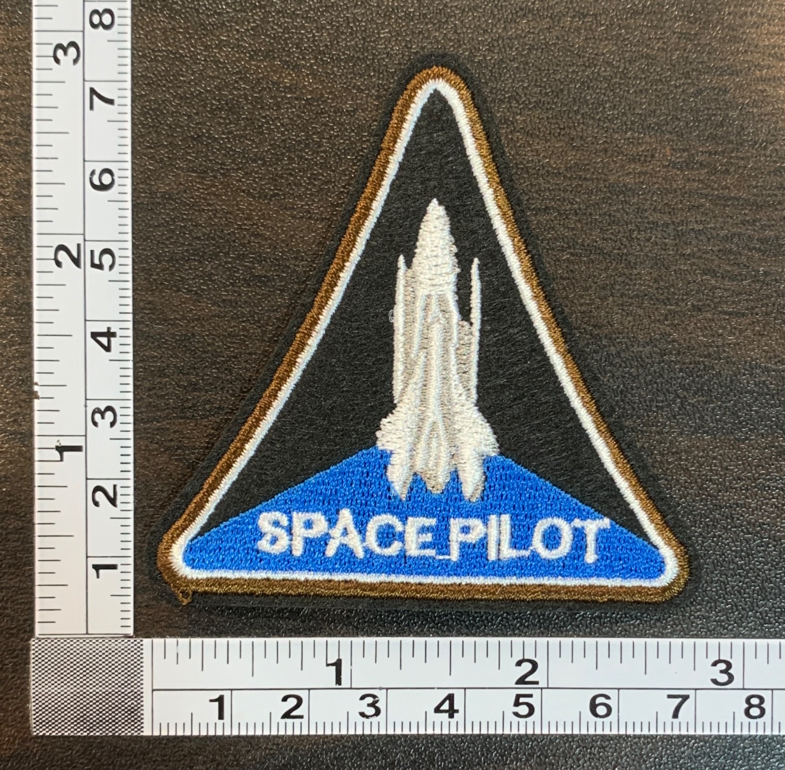Space Pilot Embroidered Iron On Patch