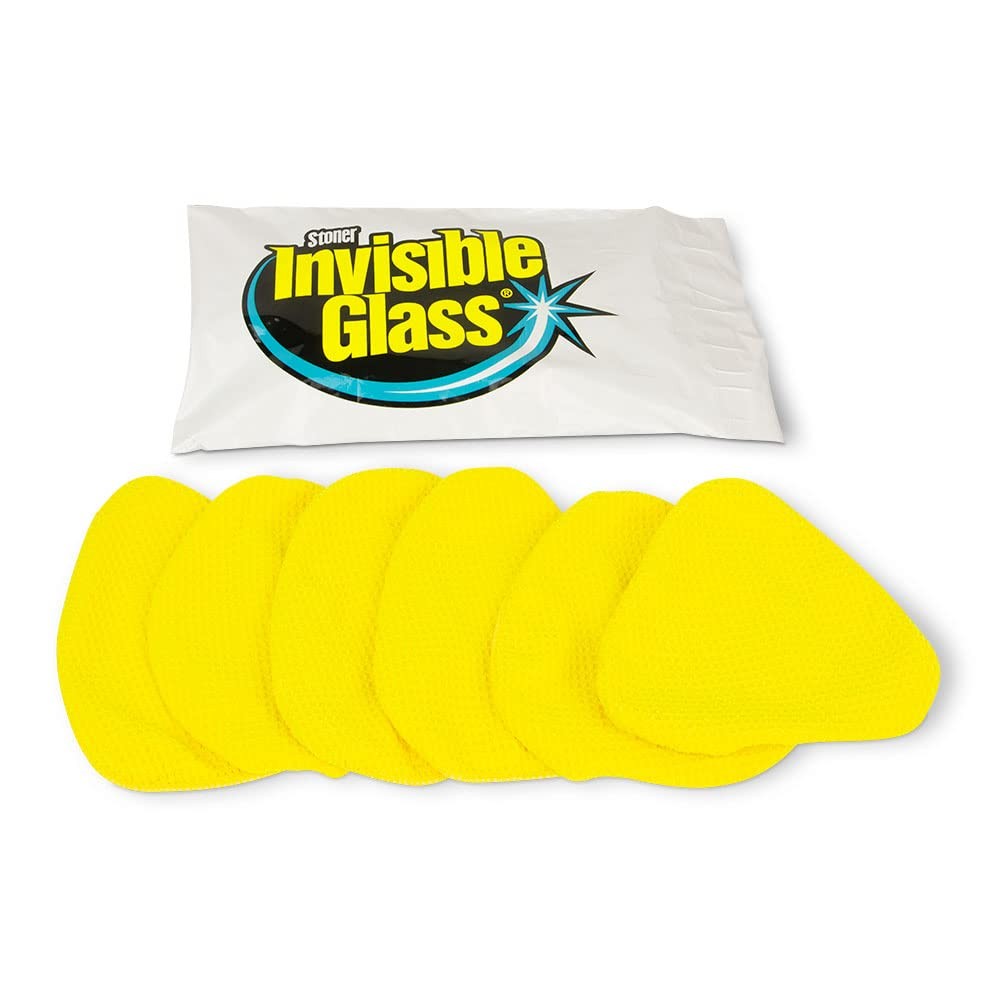 Invisible Glass 95180 Original Reach and Clean Tool Pack of 6, Yellow 