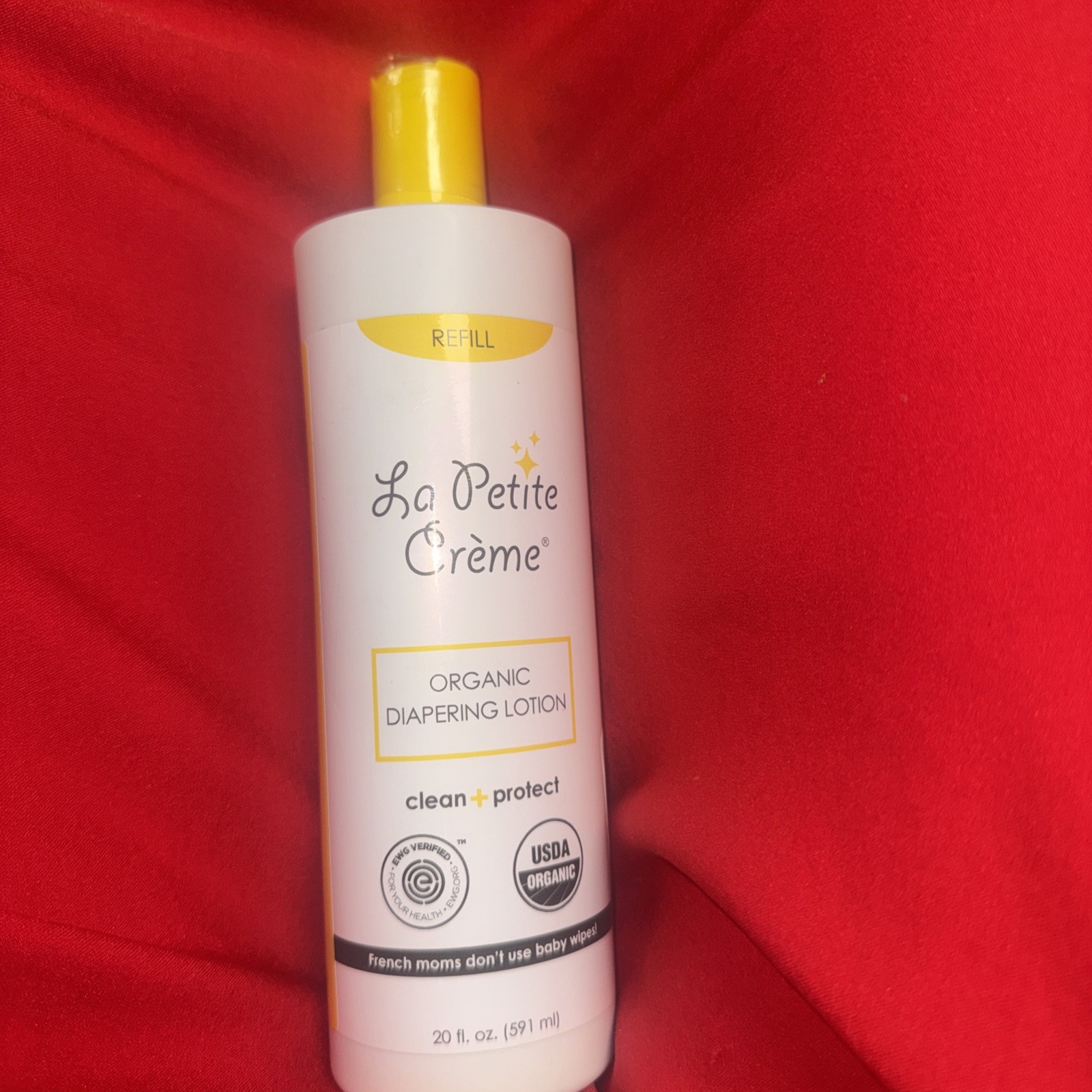 DIAPER CREAM Diapering Lotion Moisturizer Skin Cleanser 20oz LA PETITE CREME