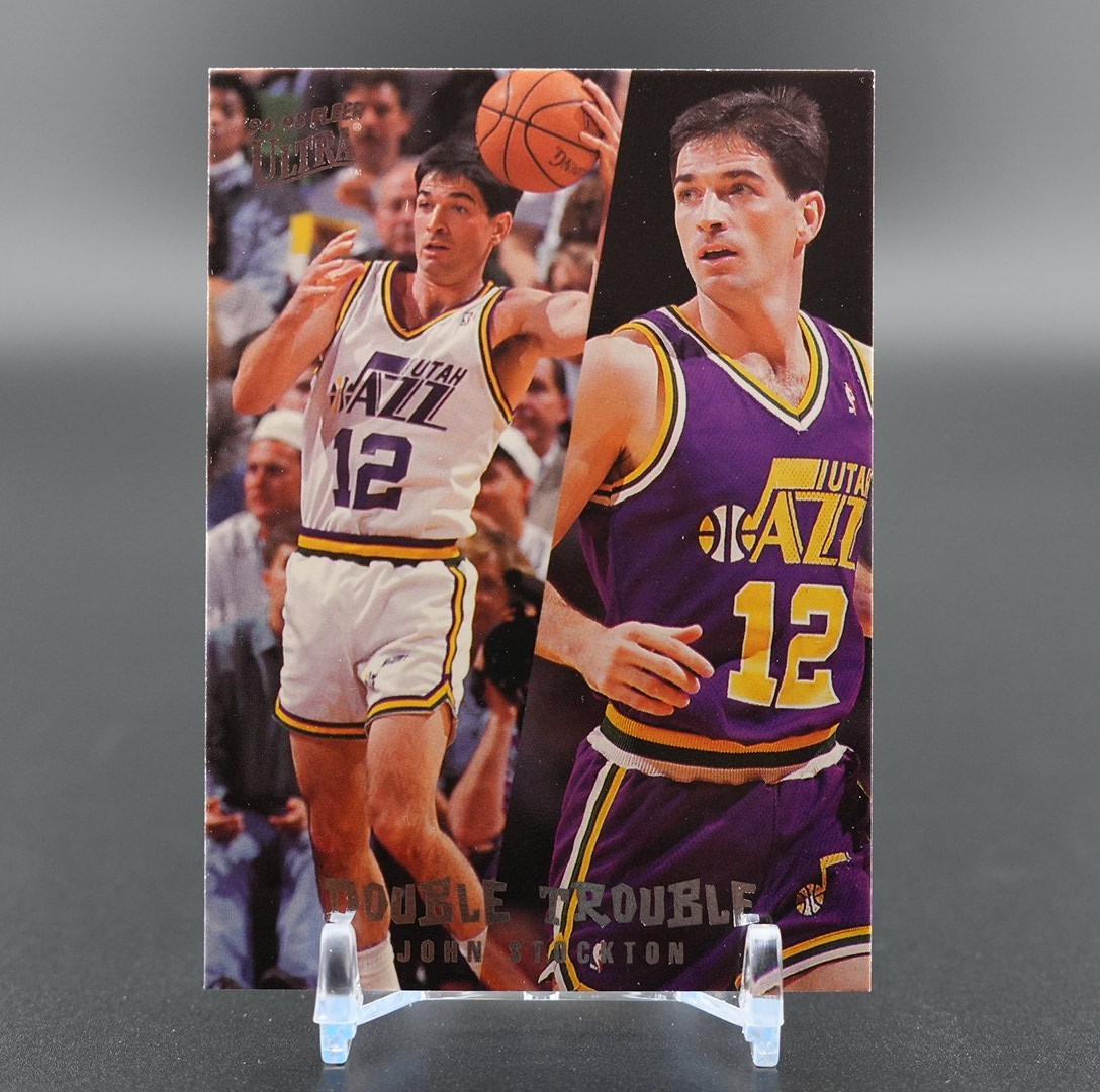 1994-95 Fleer Ultra - Double Trouble John Stockton #10