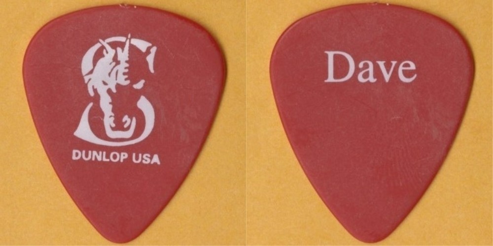 Janes Addiction 2002 concert tour Dave Navarro stage Guitar Pick
