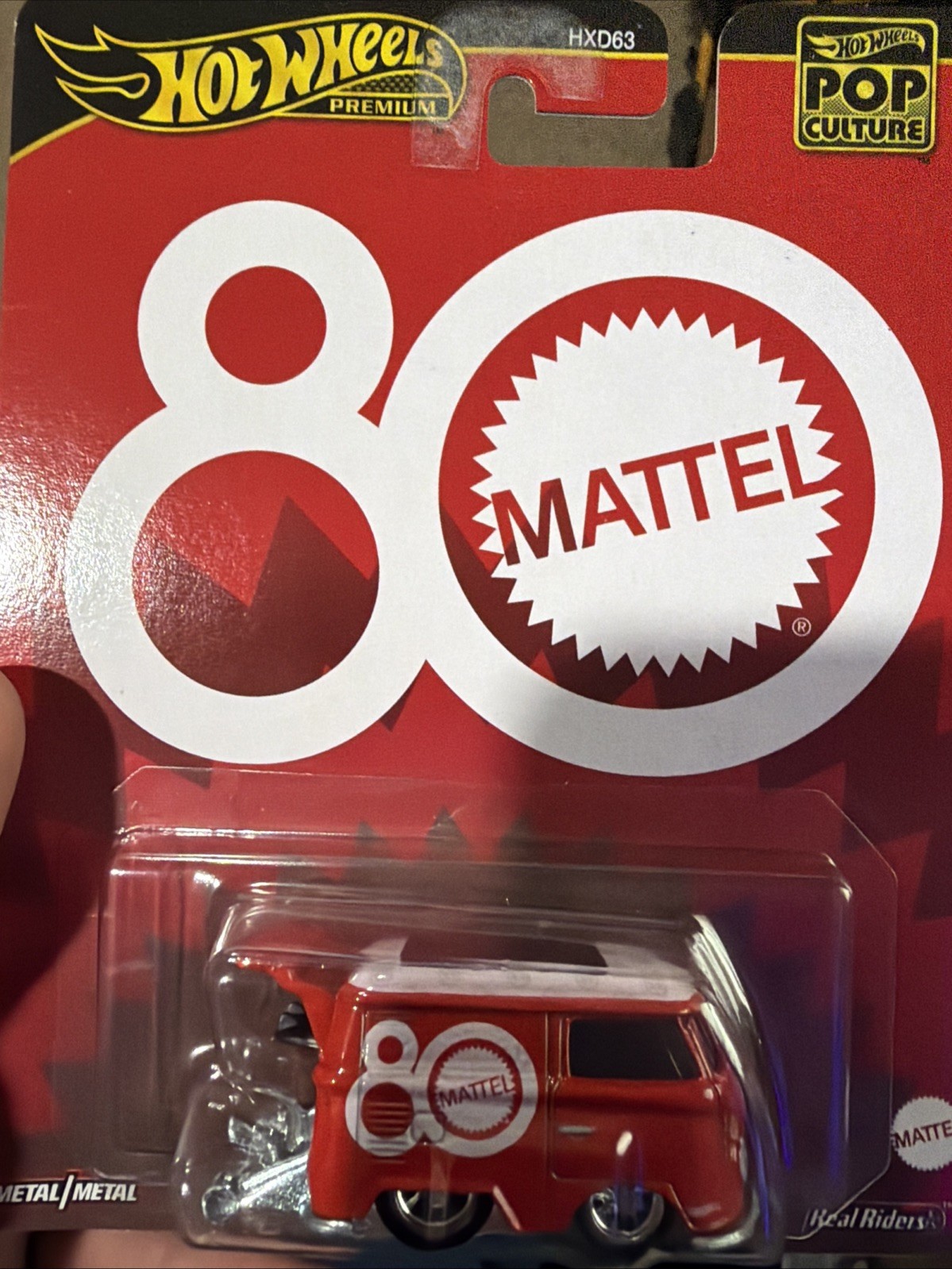 2025 Hot Wheels 80th Anniversary Mattel Kool Kombi Premium Pop Culture Van