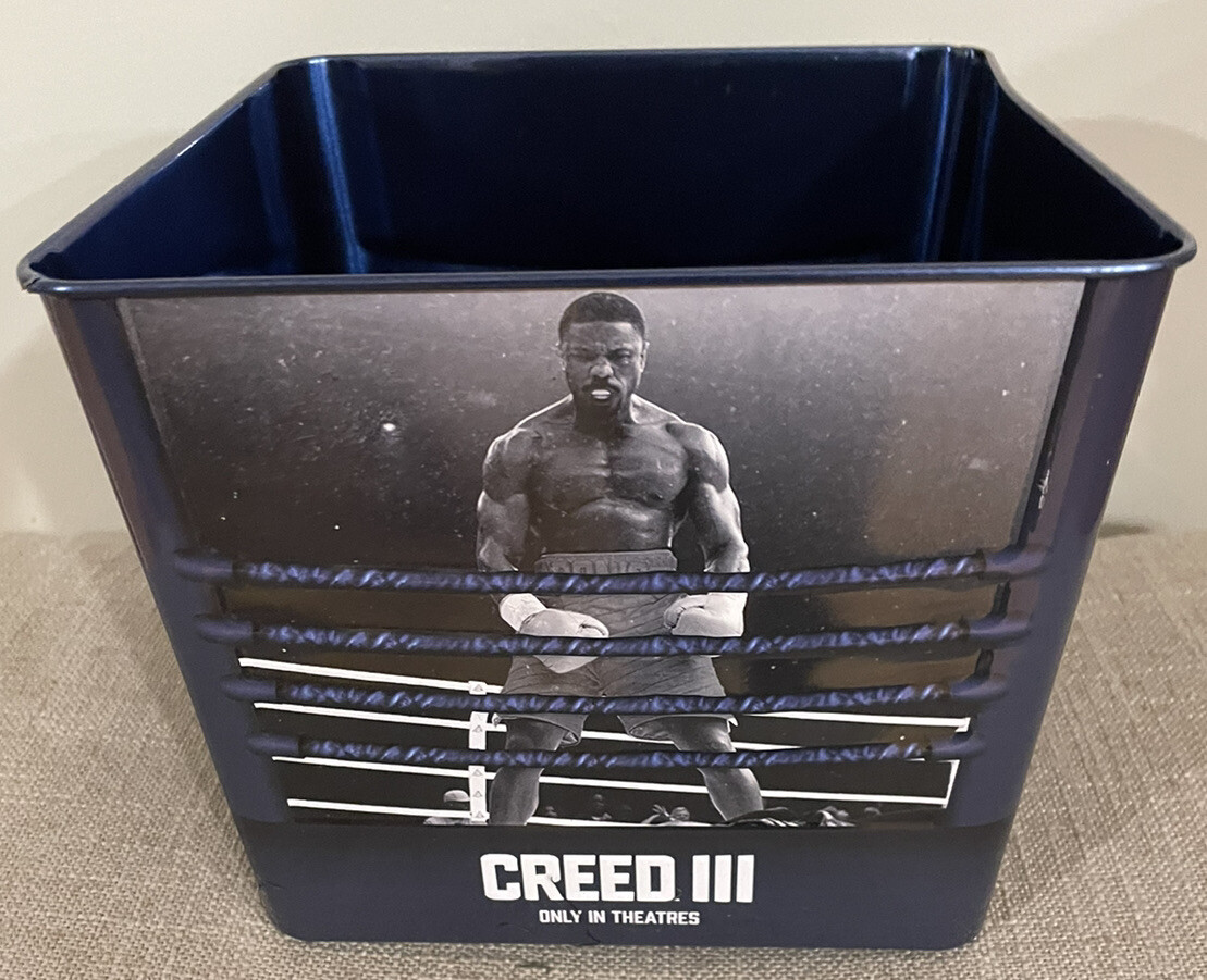 Creed III Popcorn Bucket From AMC NIP
