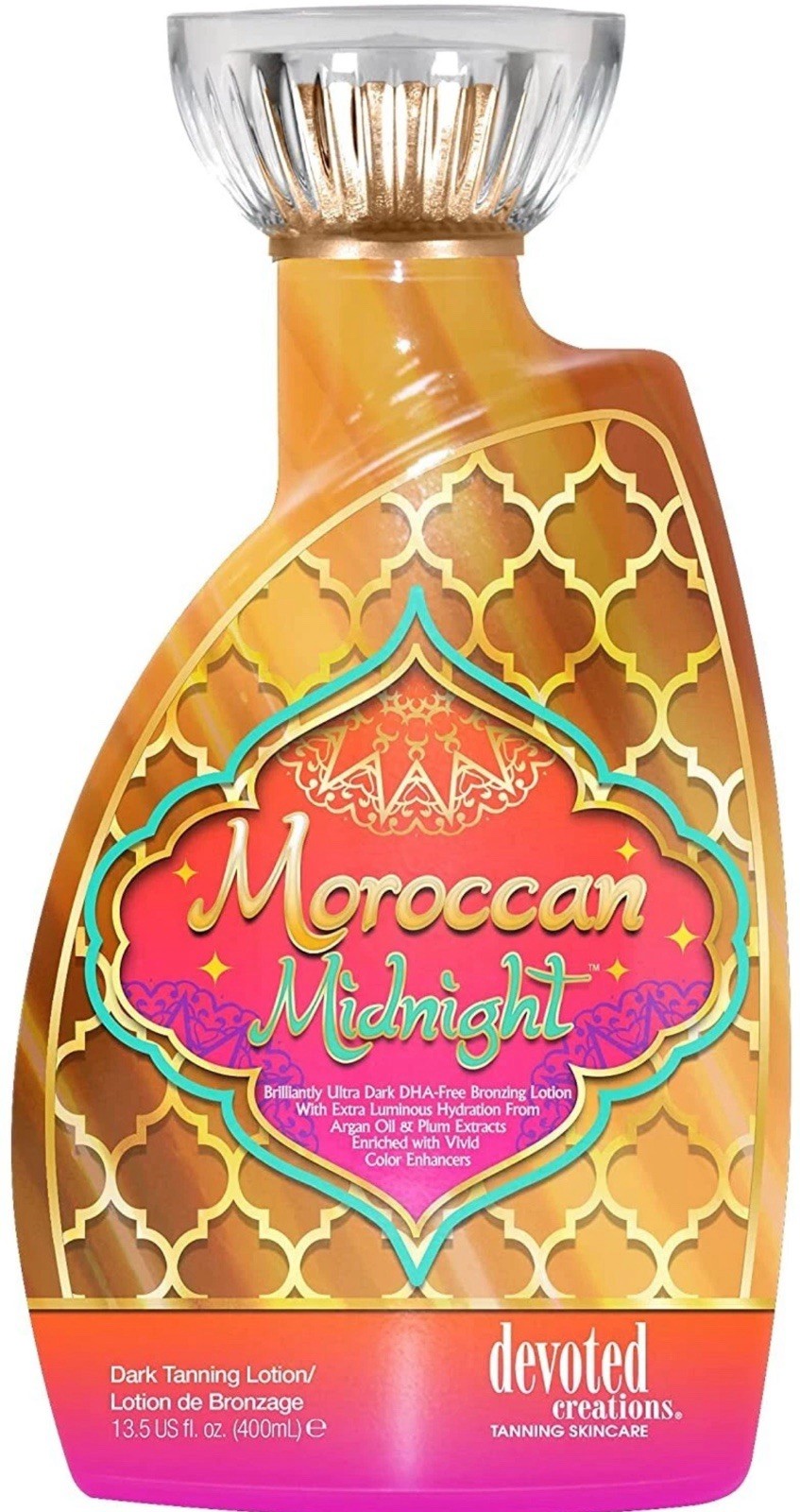 Devoted Creations Moroccan Midnight Dark Natural Bronzer Tanning Lotion - 13.5oz
