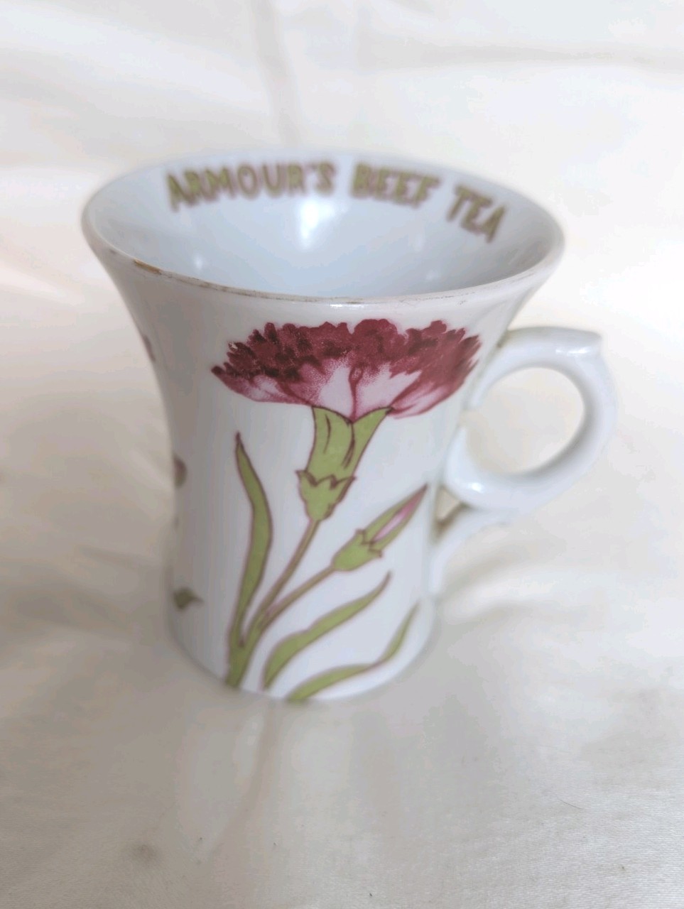 Carl Tielsch Antique Victorian Armour's Beef Tea Bullion Tea Cup 